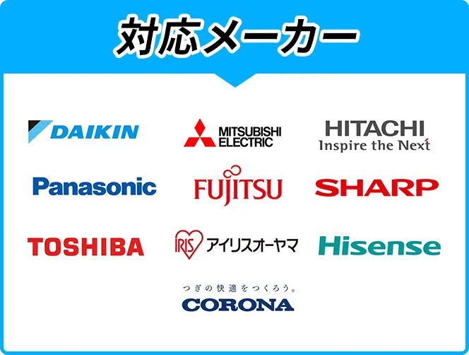 対応メーカー